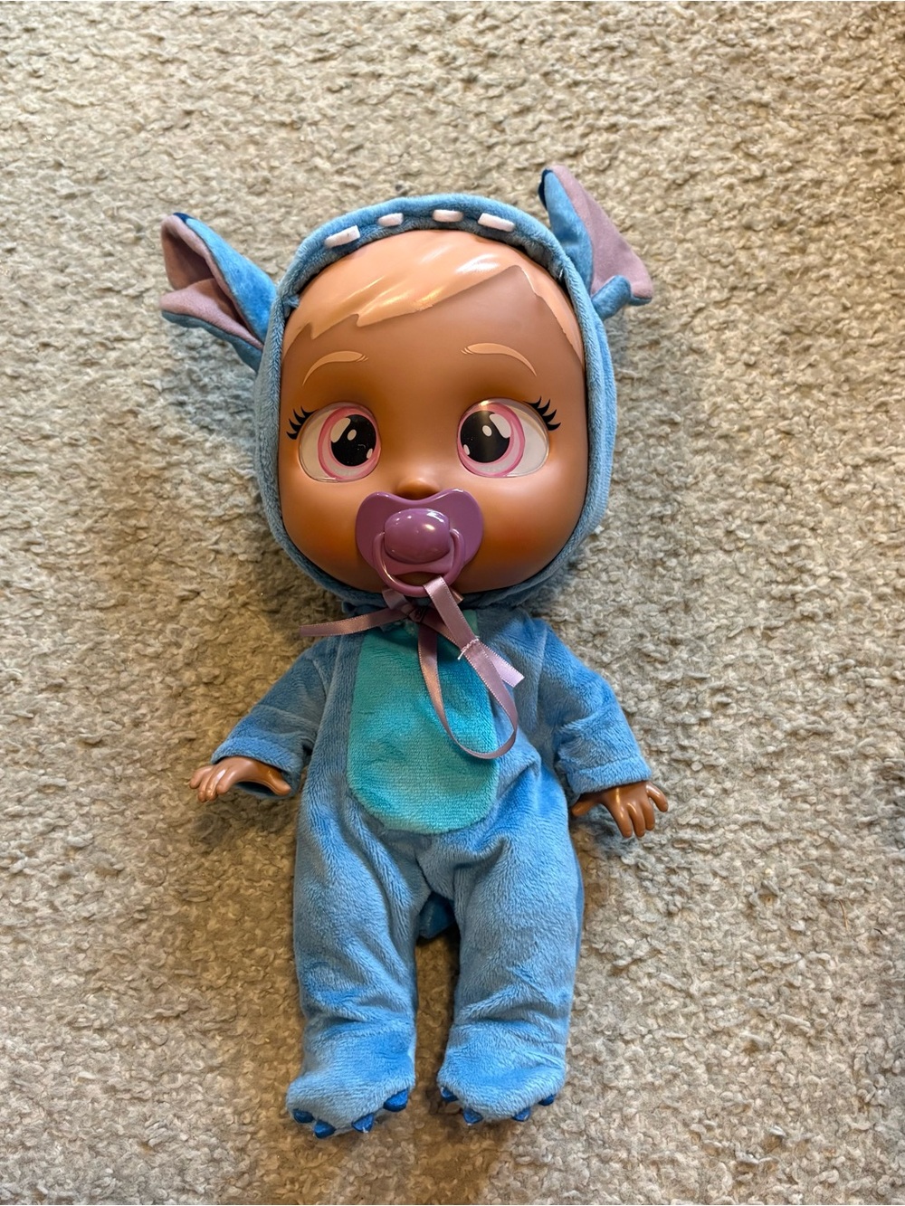 Disney Cry babies stitch doll